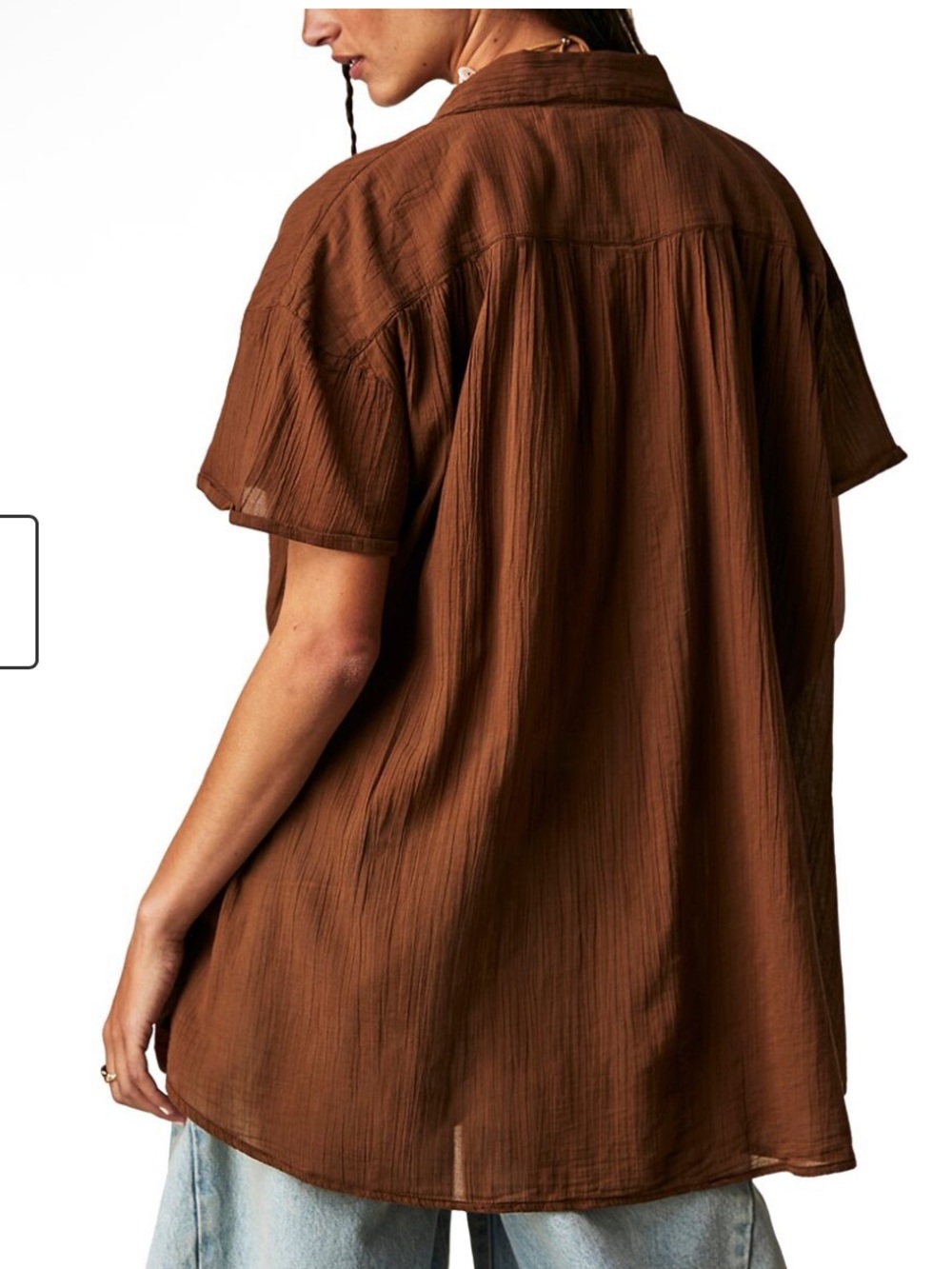 FREE PEOPLE
We The Free Float Away Shirt Small - Picture 2 of 13